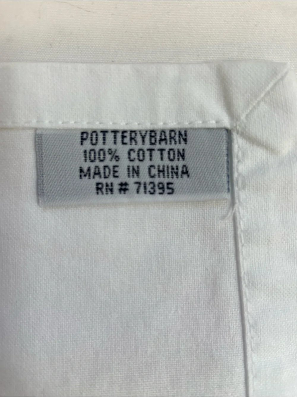 Pottery Barn cocktail napkins